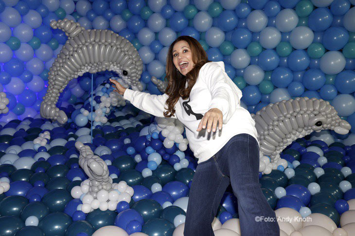 Karen Webb - Deutschland-Premiere der Ausstellung LUFTBALLONWELTEN im Pineapple Park in M&uuml;nchen am 13.02.2026 Agency People Image (c) Andy Knoth 